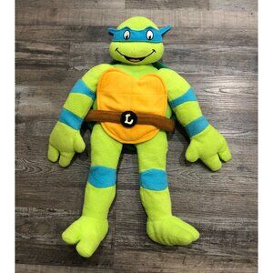 Leonardo TMNT Teenage Mutant Ninja Turtles 23" Plush Stuffed Toy Nickelodeon